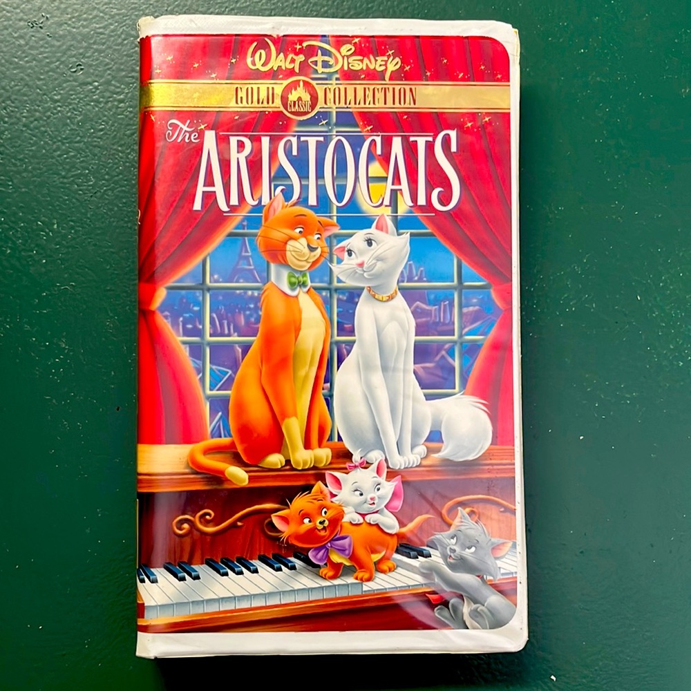 Walt Disney “Aristocats” VHS